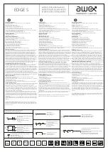 Preview for 2 page of Awex EDGE S Assembly Instructions