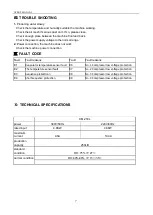 Предварительный просмотр 8 страницы AWG KM 250L Operation Manual