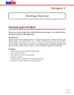 Preview for 9 page of AWID HH-6600 User Manual