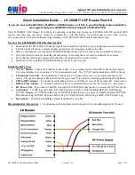 AWID LR-2000KIT Quick Installation Manual preview