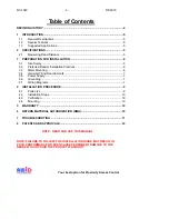 Предварительный просмотр 3 страницы AWID SENTINEL-PROX DK-1025 Abridged User Manual