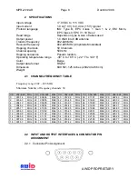 Предварительный просмотр 8 страницы AWID SENTINEL-SENSE MPR-2010AR Installation & Operation Manual