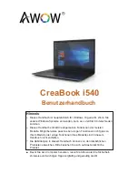 Preview for 19 page of AWOW CreaBook i540 User Manual