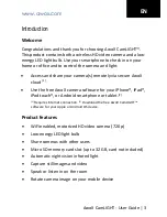 Preview for 5 page of Awox CamLIGHT CL-w7 User Manual