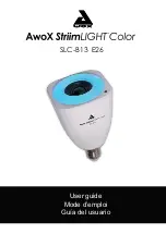 Awox StriimLIGHT Color SLC-B13 E26 User Manual preview