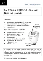 Preview for 14 page of Awox StriimLIGHT SLC-B13 User Manual