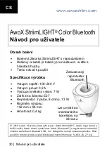 Предварительный просмотр 20 страницы Awox StriimLIGHT SLC-B13 User Manual