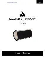 Предварительный просмотр 2 страницы Awox StriimSOUND SD-BW80 User Manual