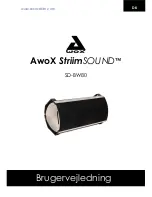 Предварительный просмотр 182 страницы Awox StriimSOUND SD-BW80 User Manual