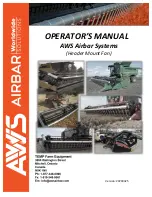 Preview for 1 page of AWS AIRBAR Operator'S Manual