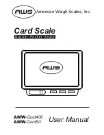 AWS AMW-Card400 User Manual preview