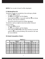 Preview for 7 page of AWS Bioweight Manual