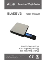 AWS BLADE V2 BL2-50 User Manual preview