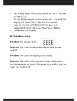 Preview for 6 page of AWS Digital Kitchen Scale User Manual