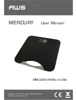 AWS MERCURY MRC-200 User Manual preview