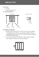 Предварительный просмотр 4 страницы AWS MERCURY PRO MPR-180 User Manual