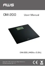 Preview for 1 page of AWS OM-200 User Manual