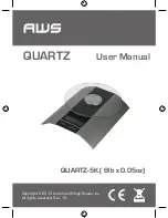 AWS QUARTZ-5K User Manual preview