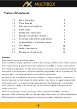 Preview for 2 page of AX MULTIBOX COMBO Quick User Manual