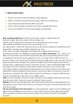 Preview for 3 page of AX MULTIBOX COMBO Quick User Manual