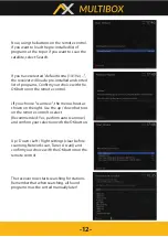 Preview for 12 page of AX MULTIBOX COMBO Quick User Manual
