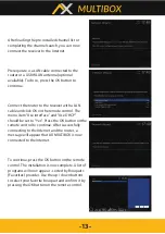 Preview for 13 page of AX MULTIBOX COMBO Quick User Manual