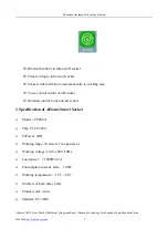 Preview for 5 page of Axaet Smart Socket PC085-A User Manual