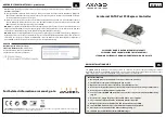 AXAGO PCES-30 Quick Installation Manual preview