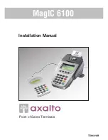 Preview for 1 page of axalto MagIC 6100 Installation Manual