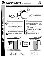 Axcess AT-132-A-PT Quick Start Manual preview