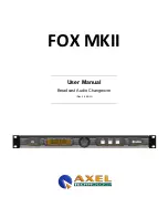 Предварительный просмотр 1 страницы Axel A110130000 User Manual