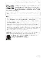 Предварительный просмотр 22 страницы Axel Falcon 35 MKII User Manual