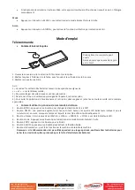 Предварительный просмотр 6 страницы Axelair RAF User Manual