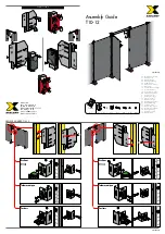 Axelent X-GUARD T10-12 Assembly Manual предпросмотр