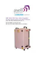 AXELL BSF-3302 Product Description And User'S Manual предпросмотр