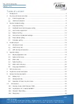 Preview for 2 page of AXEM Technology AT-12 User Manual