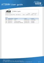 Предварительный просмотр 2 страницы AXEM Technology AT288N User Manual