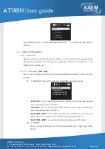 Preview for 19 page of AXEM Technology Atid AT188 User Manual