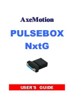 AxeMotion PLBXNXTG User Manual предпросмотр