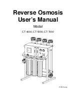 Axeon Water Technologies CT-4000 User Manual preview