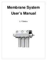 Предварительный просмотр 1 страницы Axeon Water Technologies L1-Series User Manual