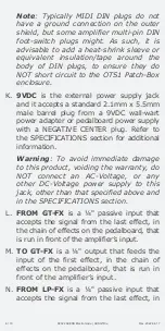 Preview for 6 page of AXESS ELECTRONICS AXSGTR OTS1 User Manual