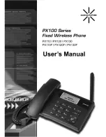 Preview for 1 page of Axess-tel px100 User Manual