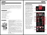 Предварительный просмотр 8 страницы Axess 818443011619 Manual