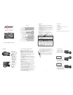 Предварительный просмотр 1 страницы Axess JV-TSV913A Operation Instruction