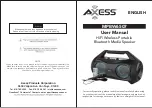 Предварительный просмотр 1 страницы Axess MPBW6507 User Manual