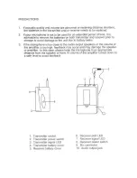 Предварительный просмотр 3 страницы Axess MPWL 1507-BK Owner'S Manual