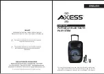 Axess PABT 6007 Manual preview