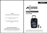 Preview for 1 page of Axess PABT 6007 Manual