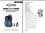 Axess PABT 6030 Manual предпросмотр